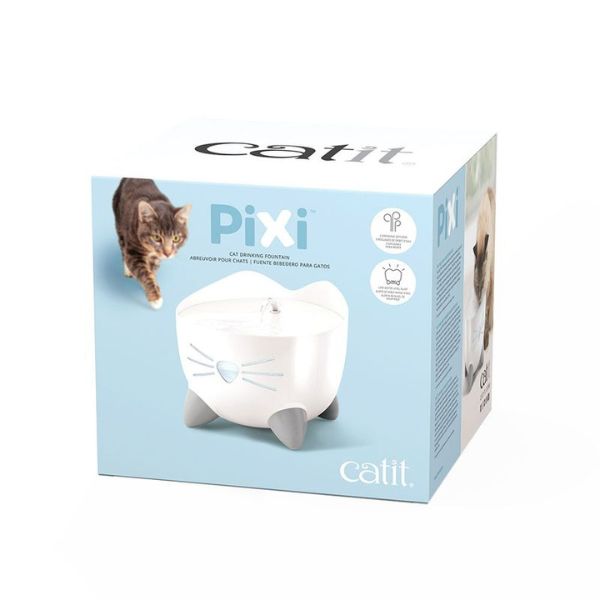 Pet Village - Catit Pixi Fontana Per Gatti - Abbeveratoio Per Acqua Automatico & filtri