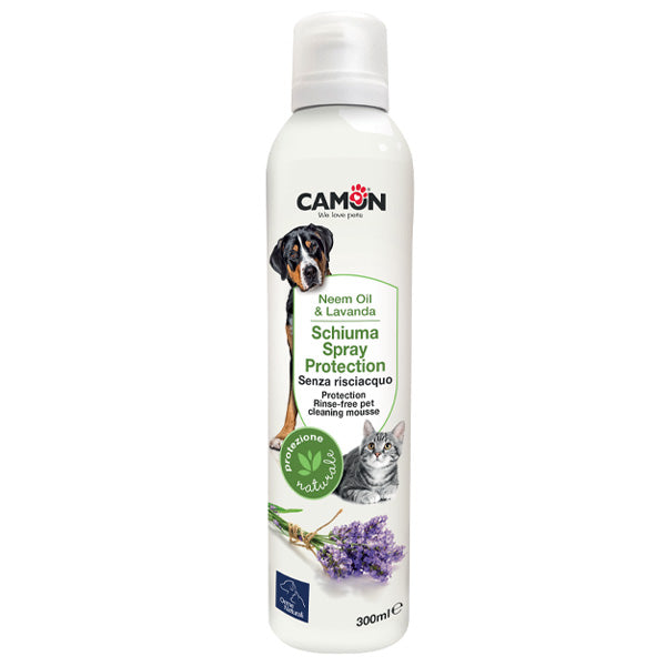 Camon - Schiuma Spray Senza Risciacquo Olio di Neem e Lavanda
