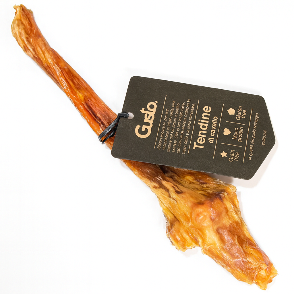 Gusto - Snack Tendine di Cavallo 100% Essicato