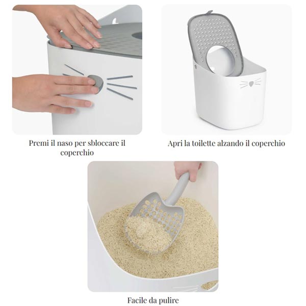 Pet Village - Toilette Per Gatti Catit Pixi Lettiera Jump In