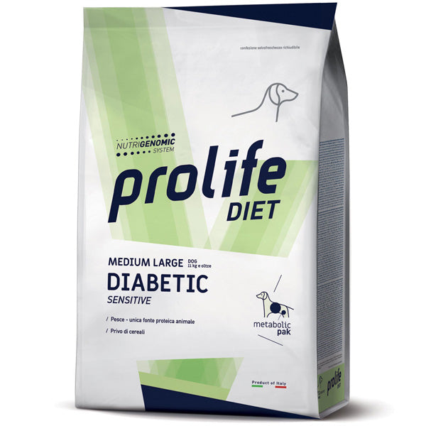 Prolife - Diet Dog Medium Large Diabetic Sensitive