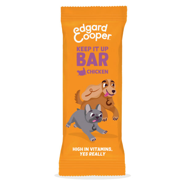 Edgard&Cooper - Barretta Snack per Cani al Pollo