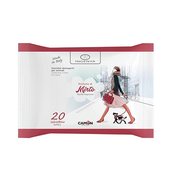 Camon - Ingenya Salviette Detergenti al Profumo di Mirto