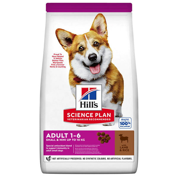 Hill's - Science Plan Small & Mini Adult con Agnello e Riso