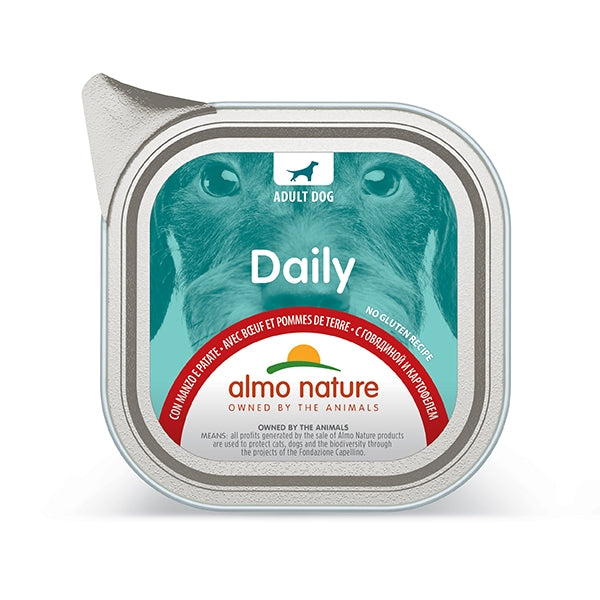 Almo Nature - Daily Menu con Manzo e Patate