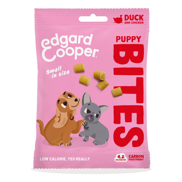 Edgard&Cooper - Snack Cani Bocconcini Top Dog Bites Anatra con Pollo Small