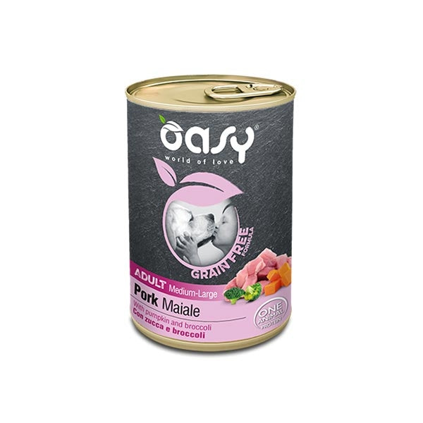 Oasy - Grain Free Adult  con Maiale