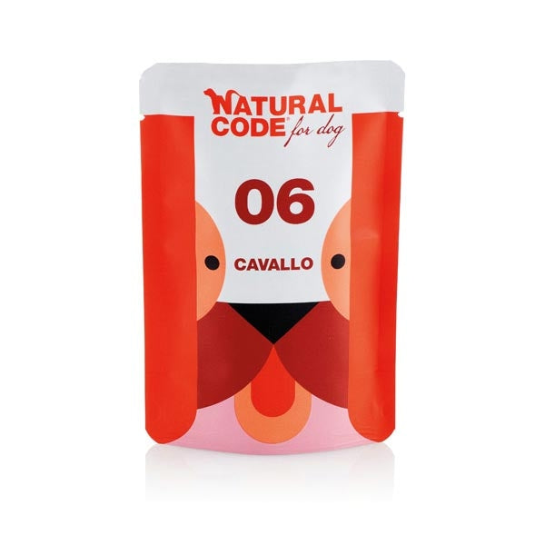 Natural Code - Adult Dog Pouch 06 Cavallo