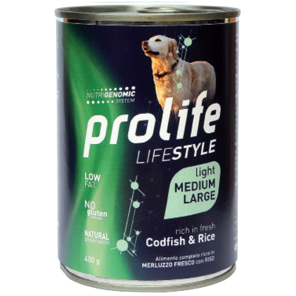 Prolife - Life Style Adult Medium/Large Light Codfish & Rice