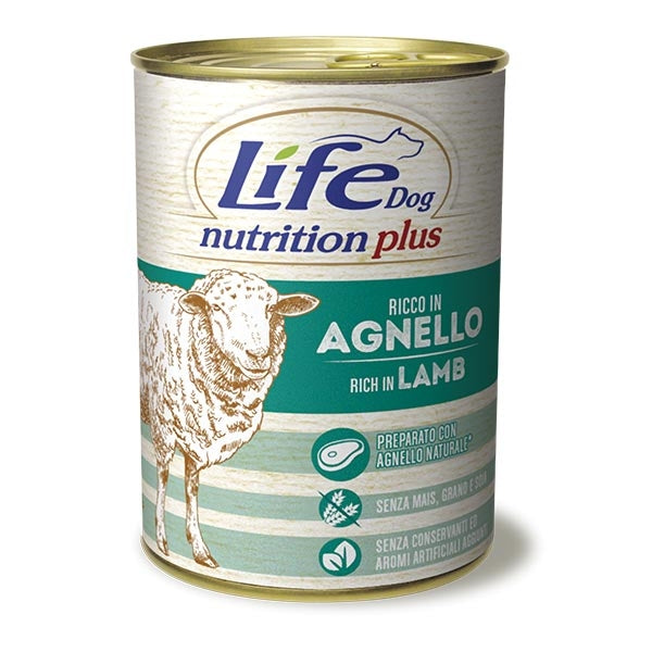 Life Pet Care - Life Dog Nutrition Plus Agnello