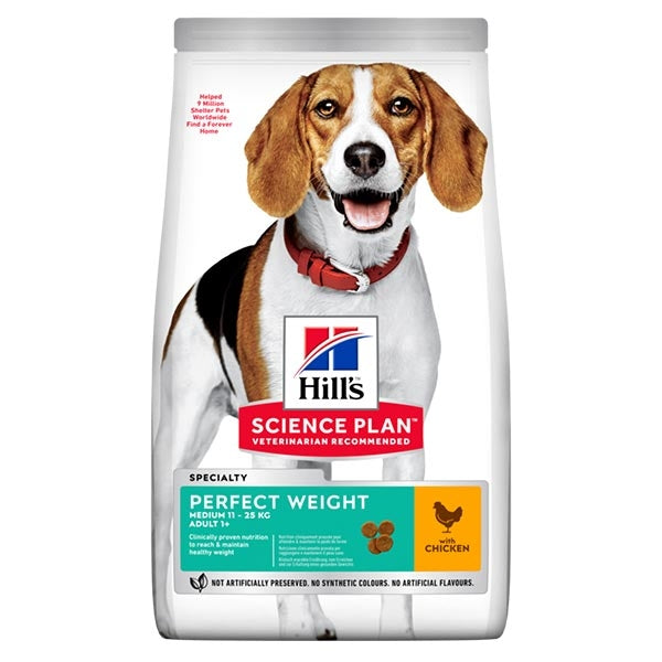 Hill's - Science Plan Perfect Weight Adult Medium con Pollo