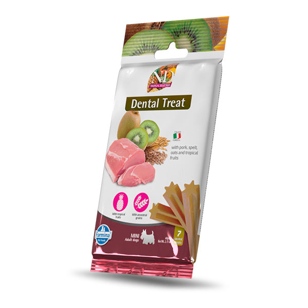 Farmina - Natural & Delicious Tropical Selection Adult Mini Dental Maiale