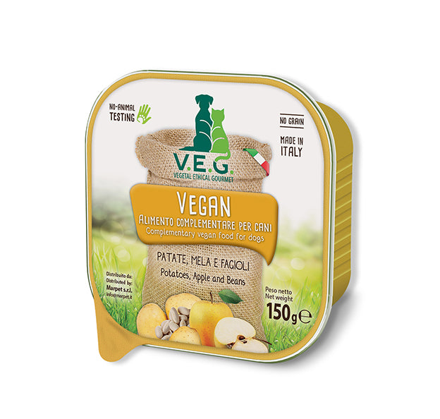 Marpet - Vegan Dog con Patate, Mela e Fagioli