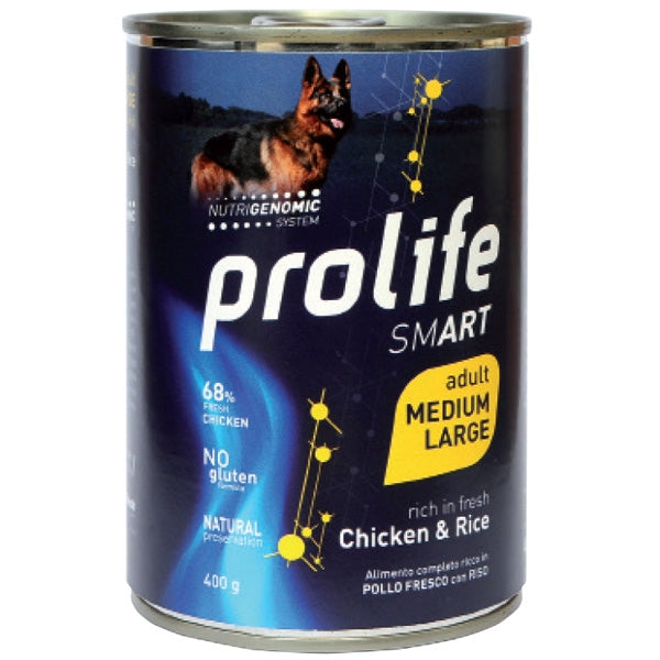 Prolife - Smart Adult Medium/Large Chicken & Rice Umido