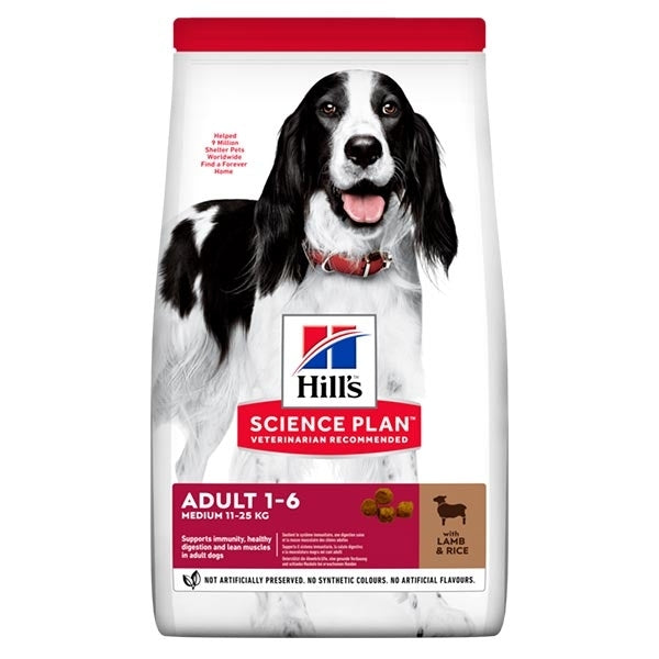 Hill's - Science Plan Adult Medium con Agnello e Riso
