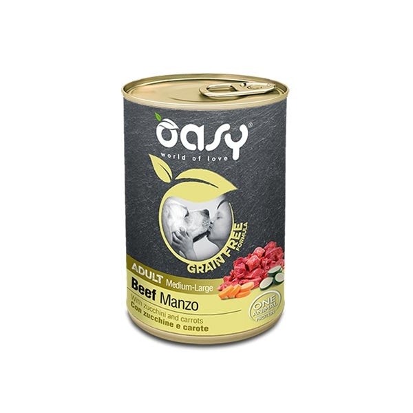 Oasy - Grain Free Adult con Manzo