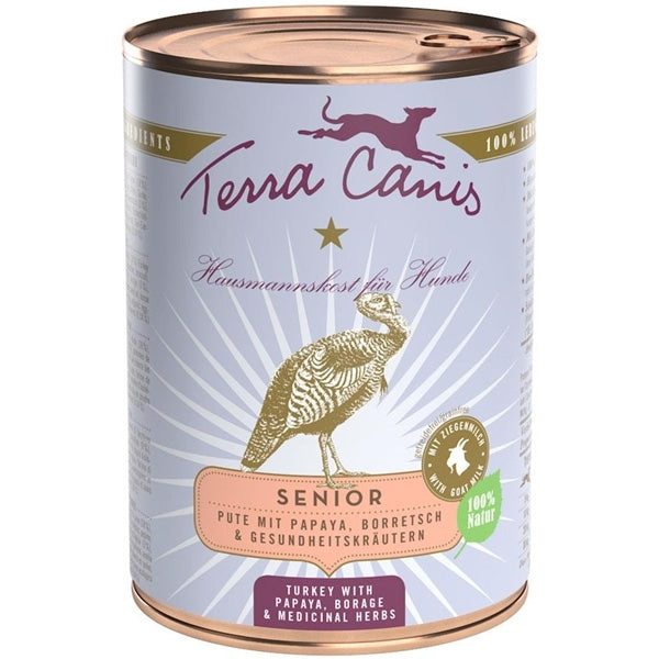 Terra Canis - Senior Tacchino con Papaia