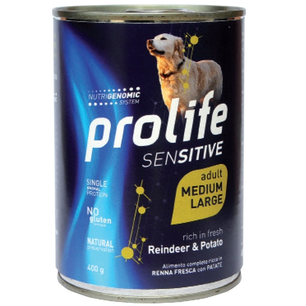Prolife - Sensitive Adult Medium/Large Reindeer & Potato