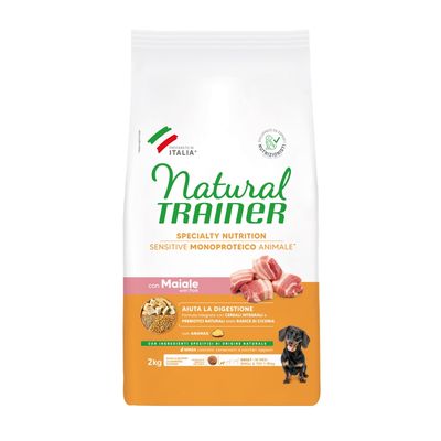 Trainer - Natural Sensitive No Grain Small & Toy Adult con Maiale