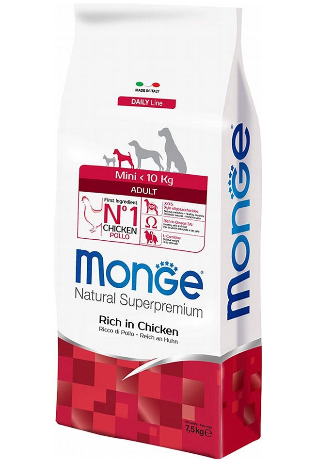 Monge - Natural Superpremium Mini Adult Ricco di Pollo