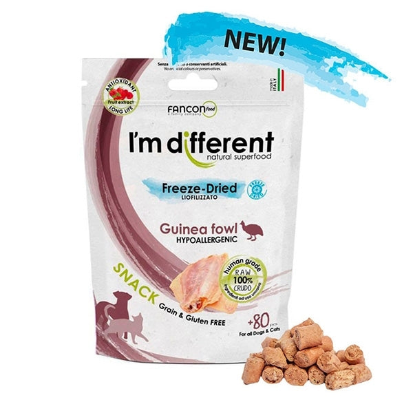 I’m Different - Snack Liofilizzato a Base di Carne Cruda di Faraona