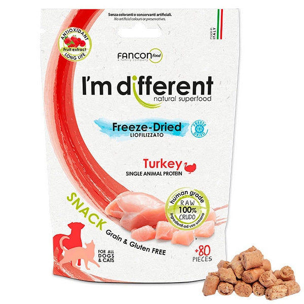 I’m Different - Snack Liofilizzato Solo a Base di Tacchino
