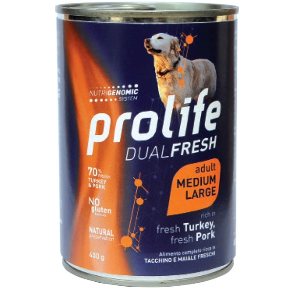 Prolife - Dual Fresh Adult Medium/Large Turkey & Pork
