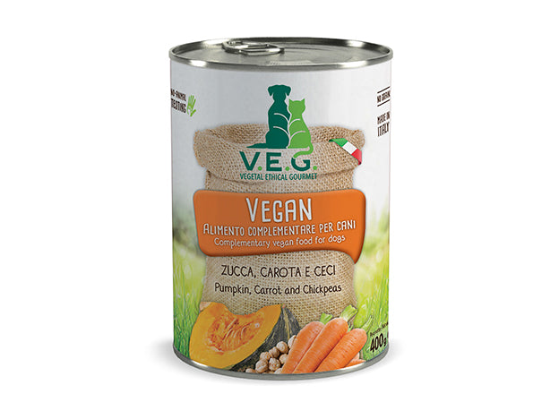 Marpet - Vegan Dog con Zucca, Carota e Ceci