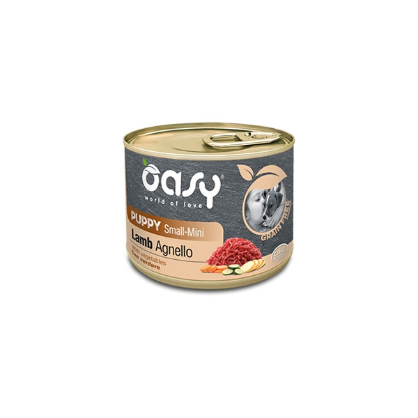 Oasy - Grain Free Puppy Small & Mini con Agnello