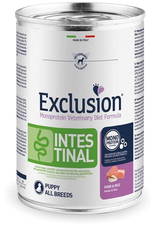 Exclusion - Diet Intestinal Puppy Maiale e Riso