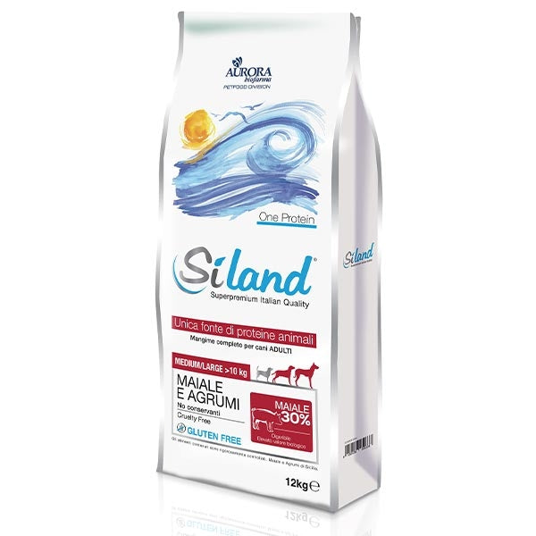 Aurora Biofarma - Siland Superpremium Adult Medium & Large con Maiale e Agrumi