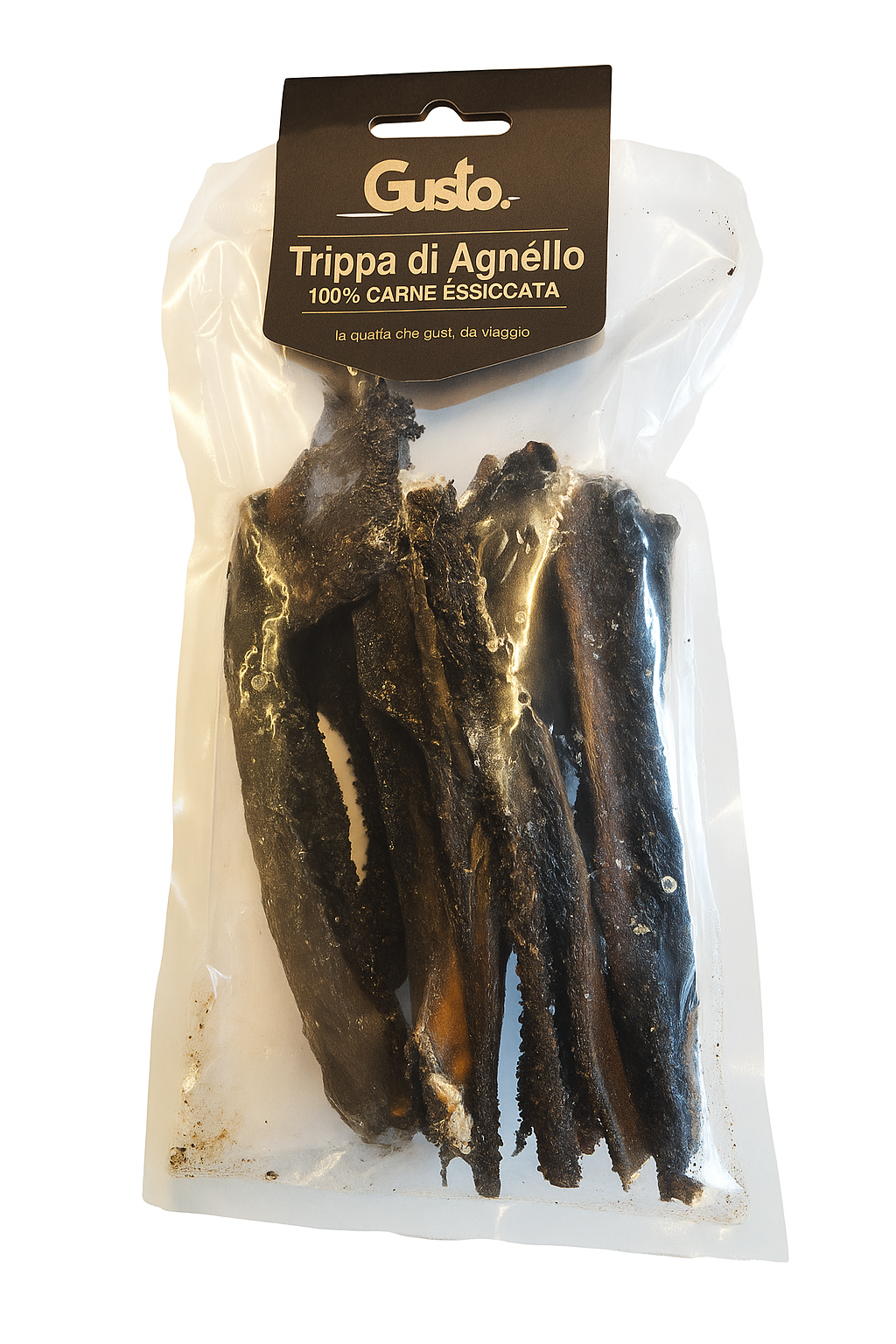 Gusto - Strisce Snack 100% Carne Essiccata di Manzo