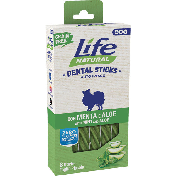 Life Pet Care - Snack Dental Dog Menta e Aloe