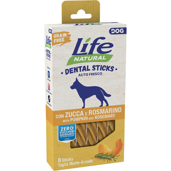 Life Pet Care - Snack Dental  Dog Zucca e Rosmarino
