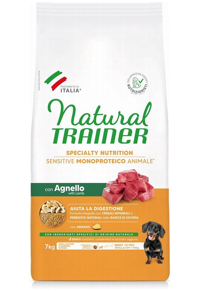 Trainer - Natural Sensitive No Gluten Small & Toy Adult con Anatra