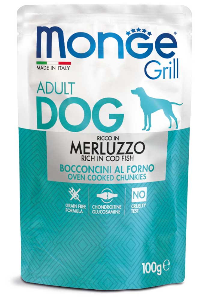 Monge - Grill Bocconcini con Merluzzo