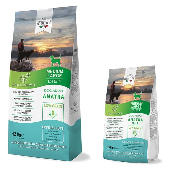 Marpet - Equilibria Low Grain 100% Anatra MEDIUM