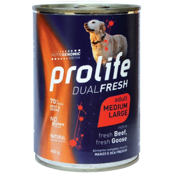 Prolife - Dual Fresh Adult Medium/Large Beef & Goose