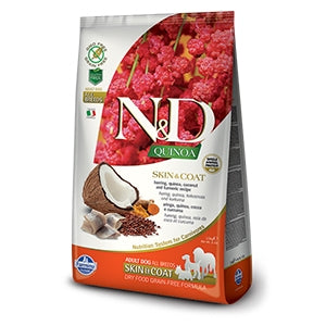 Farmina - Natural & Delicious All Breed Quinoa Skin & Coat Aringa Grain Free