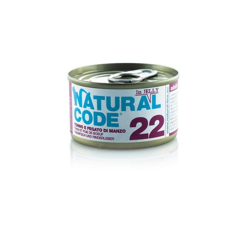 natural code- 22 Tonno e Fegato di Manzo