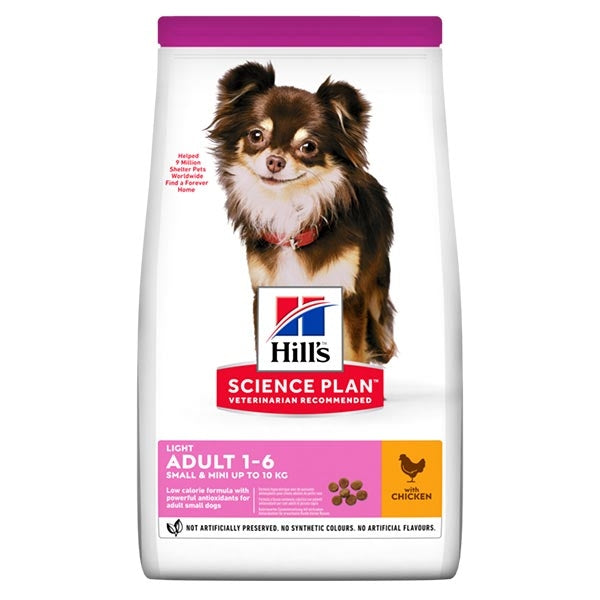 Hill's - Science Plan Light Small & Mini Adult con Pollo