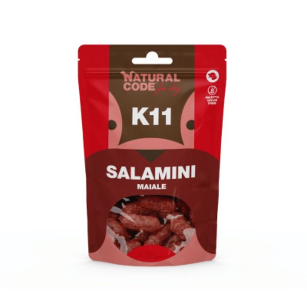 Natural Code - Snack Salsicce di Maiale Per Cani