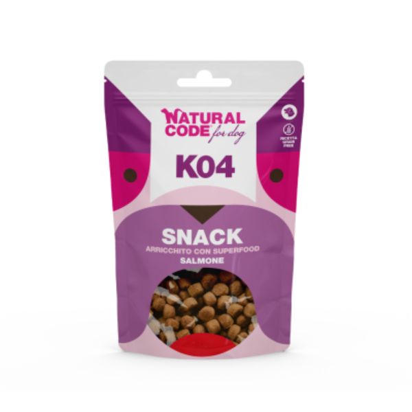 Natural Code - Snack Superfood al Salmone Per Cani