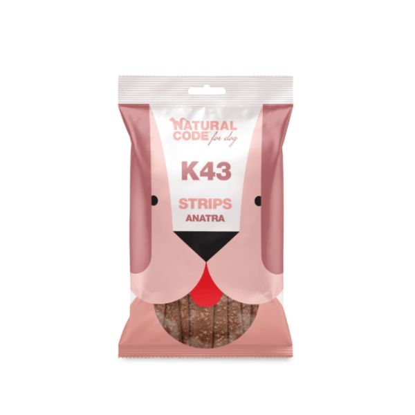 Natural Code - Snack Strips all'Anatra Per Cani