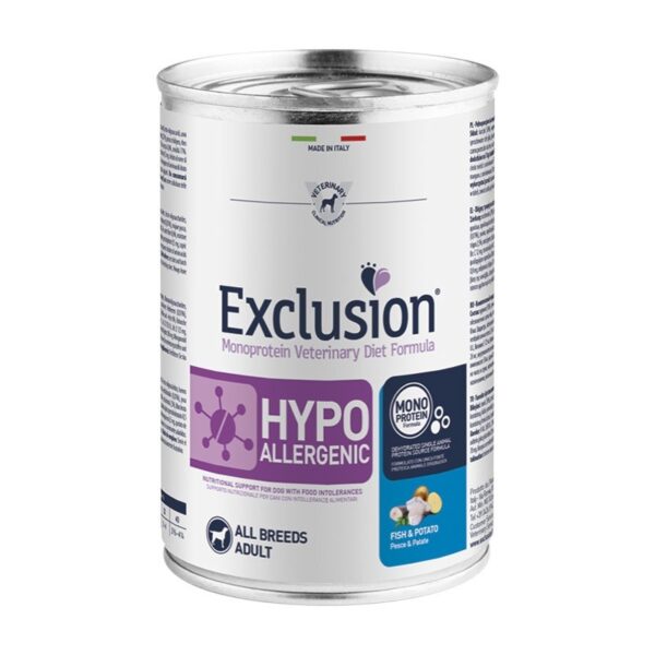 Exclusion - Diet Hypoallergenic Pesce e Patate