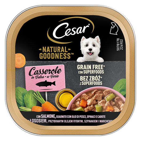 Cesar - Natural Goodness Casserole Salmone Spinaci Carote