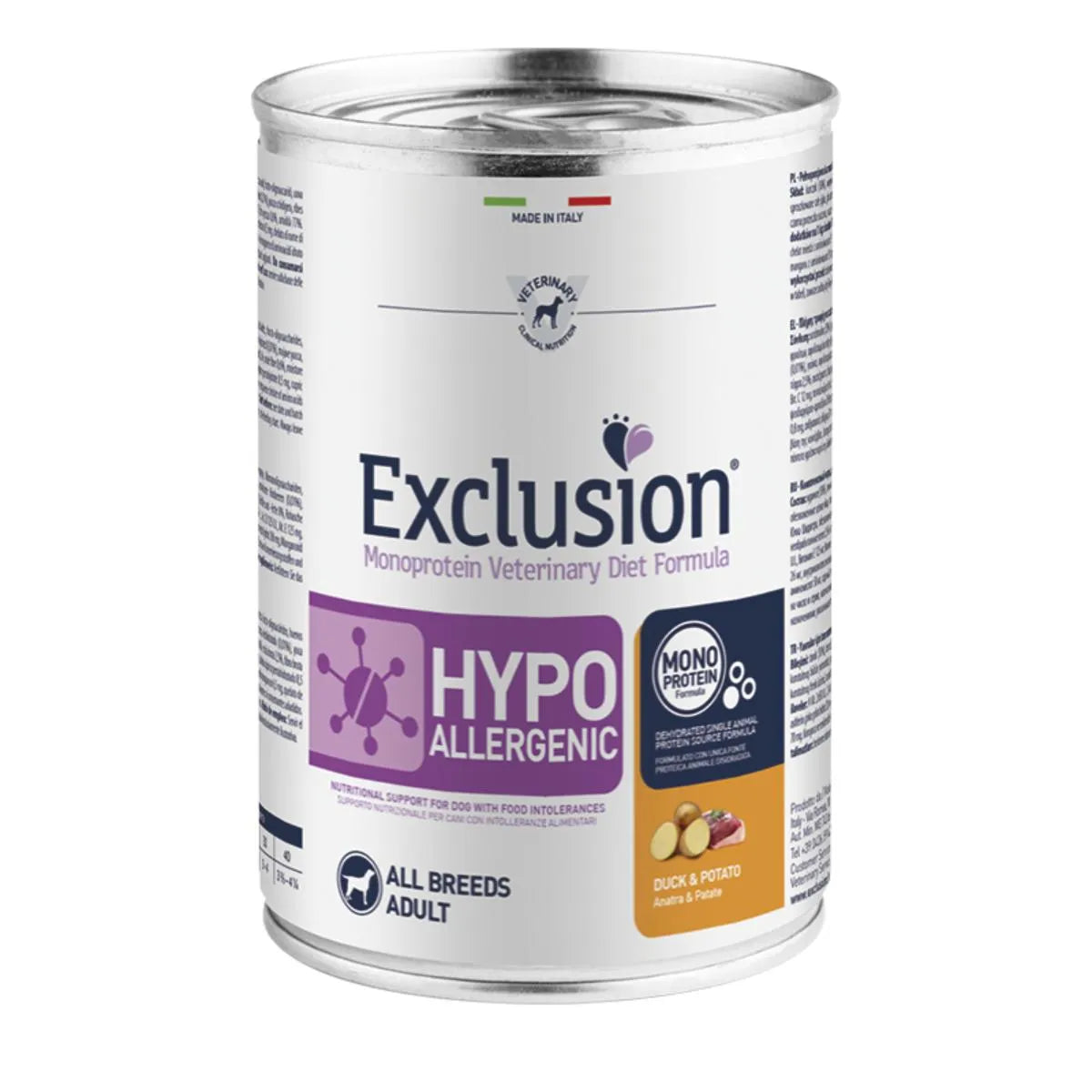 Exclusion - Diet Hypoallergenic Coniglio e Patate