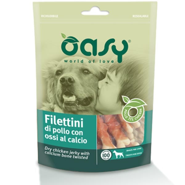 Oasy - Filettini di Pollo con Ossi al Calcio