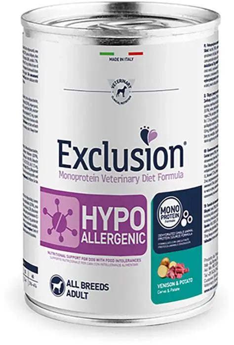 Exclusion - Diet Hypoallergenic Cervo e Patate