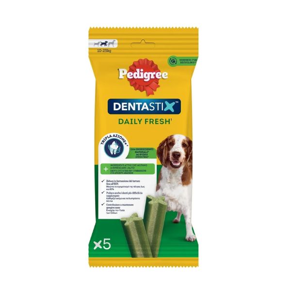 Pedigree - Dentastix Fresh Daily Oral Care Cani Taglia Medium